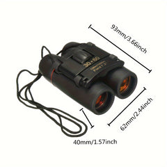Compact HD Waterproof Binoculars for Bird Watching Travel Concerts