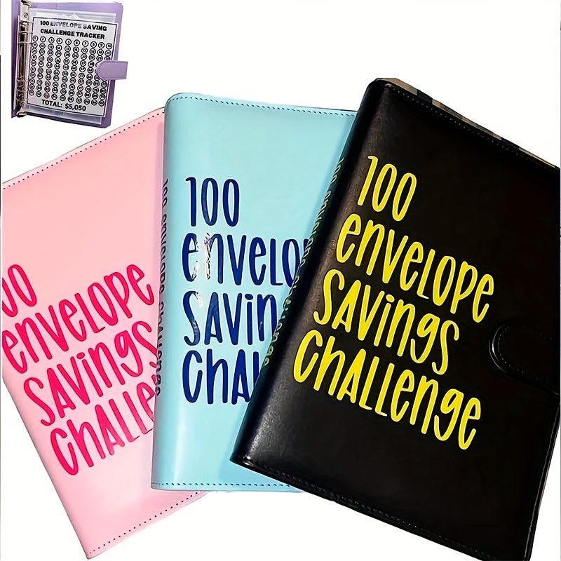 100 Envelope Challenge Binder Savings Plan Budget Binder