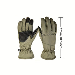 Waterproof Camo Sports Gloves Touch Screen Ski Winter Outdoors Men's Gloves