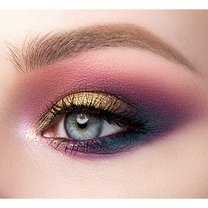 40 Color Matte & Pearly Milk Tea Eyeshadow Palette Earth Tone Makeup