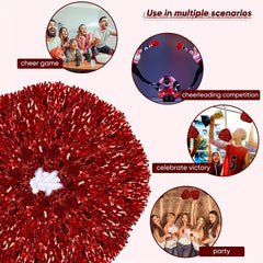 Cheerleader Pom Poms for Parties, Dances, Sports