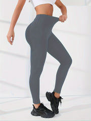 Women's Sports Casual Breathable High Waist Tight Bottoming Trousers
