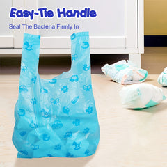 100pcs Disposable Diaper Storage Bag Travel Urine Collection Outing Bag