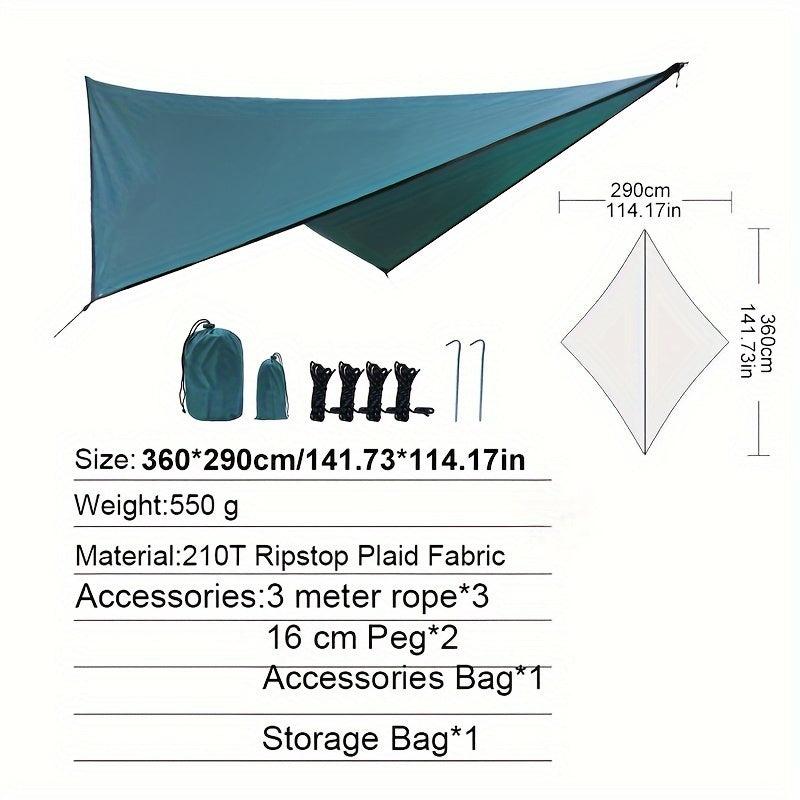 Portable Beach Canopy SunShade Awning Canopy