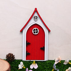 Miniature Wooden Fairy Door for Garden