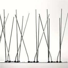 Bird Spikes Set Deters Small Birds Crows & Woodpeckers Roof Fence Window Cover