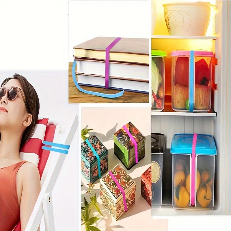 3pcs Colorful Beach Chair Strap Towel Holder