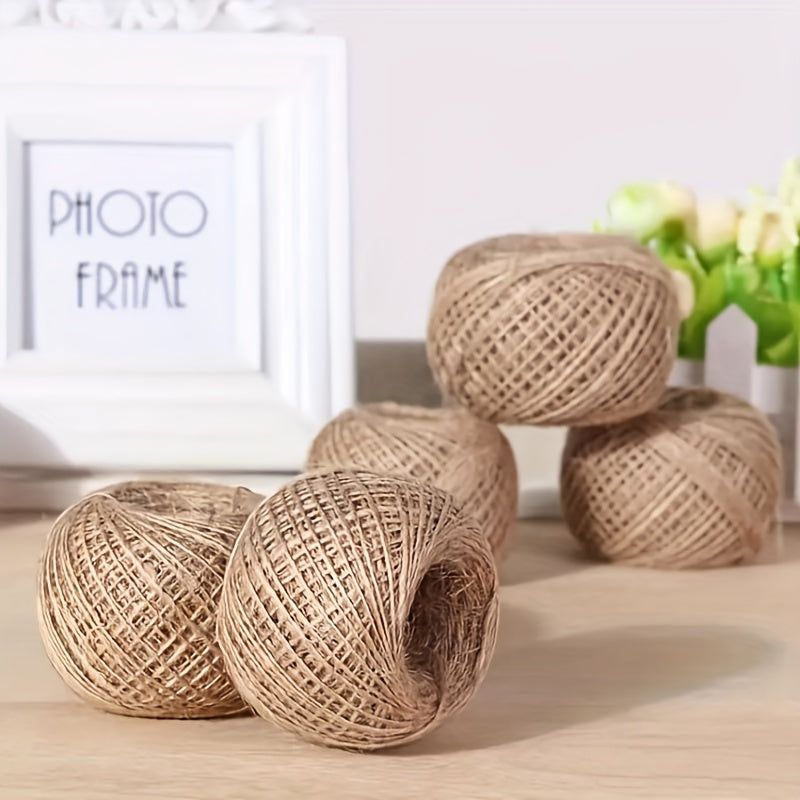 1pc Hemp Yarn String Diy Rope Decorative Rope Antique Rope Garden Rope