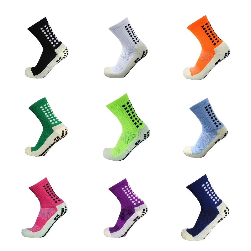 Anti-Slip Soccer Socks for Men and Women - Outdoor Sport Cycling Socks