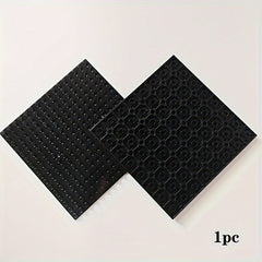 Double Sided 12x12 Building Block Base Plate with Toy Accessories