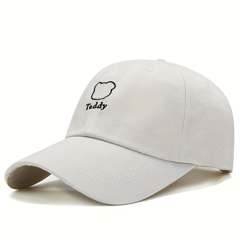 Embroidered Baseball Cap Men Boys Leisure Sunshade Outdoor Accessories