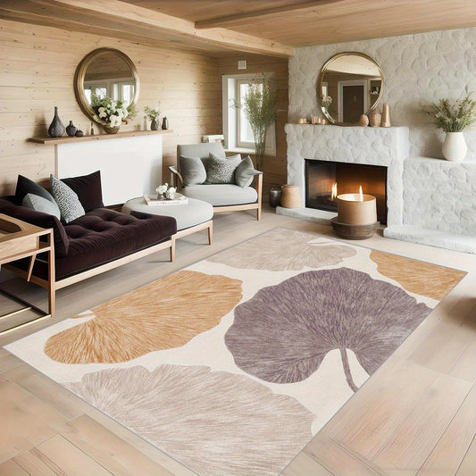 Easy-to-Clean Living Room & Bedroom Area Rug