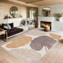 Easy-to-Clean Living Room & Bedroom Area Rug