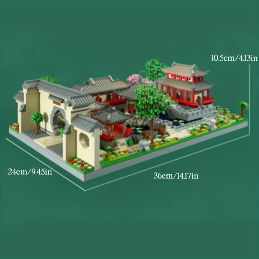 Suzhou Gardens Building Blocks Set - Chinese Architecture Model Gift