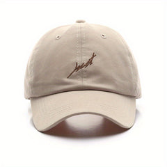 Women's Curved Brim Embroidered Peaked Cap Men's Sunscreen Baseball Cap
