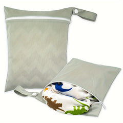 3pcs Reusable Washable Diaper Bags Adjustable Durable Polyester