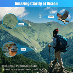 Powerful Monocular Telescope Ultra Long Distance Outdoor Camping Bird Watching