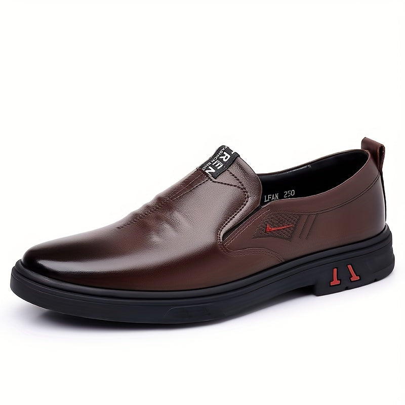 Men's Pointed Toe Loafers Slip On Flat Shoes Lightweight Footwear