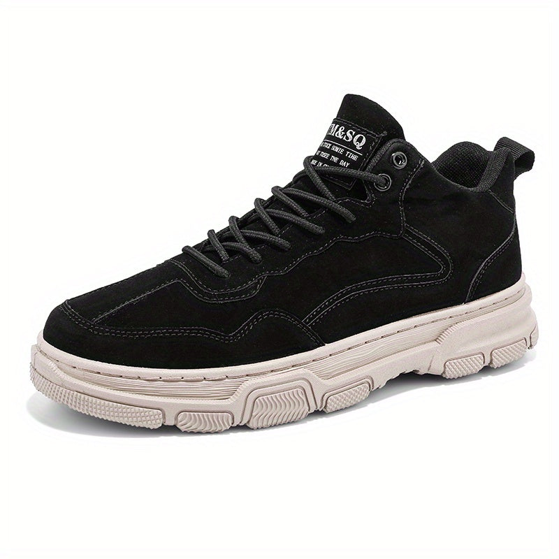 Men's Lace up Sneakers Comfortable Walking Shoes