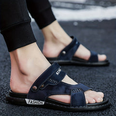 Men's Casual Hollow Out Dual Purpose Sandals Non Slip Shoes