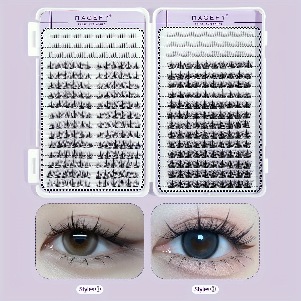 DIY Cluster Lashes Extension for Fuller Eyes