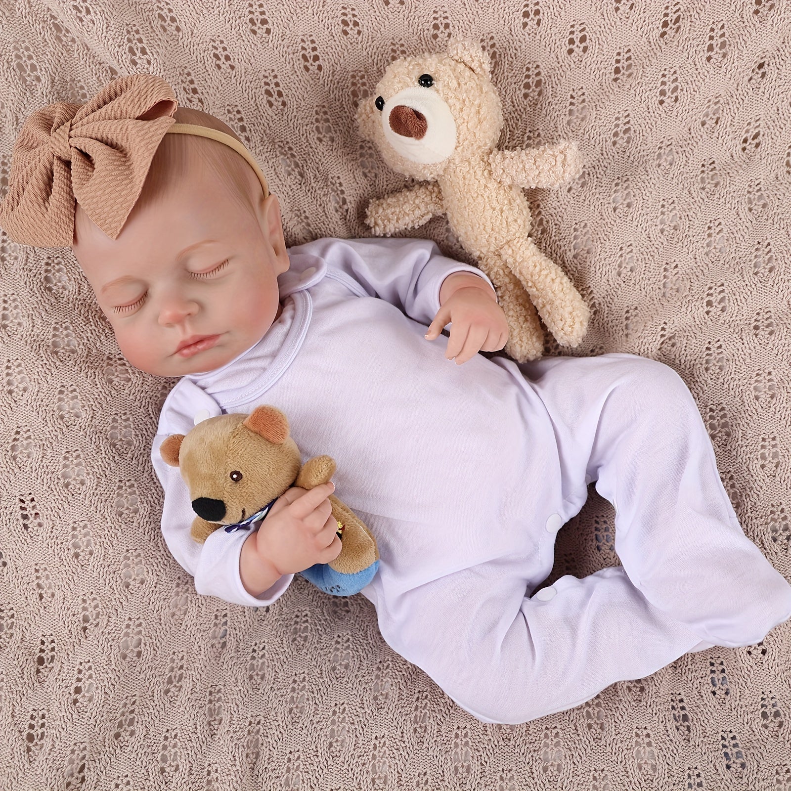 20 Inch Finished Reborn Baby Dolls Newborn Baby Dolls Sleeping Baby Dolls