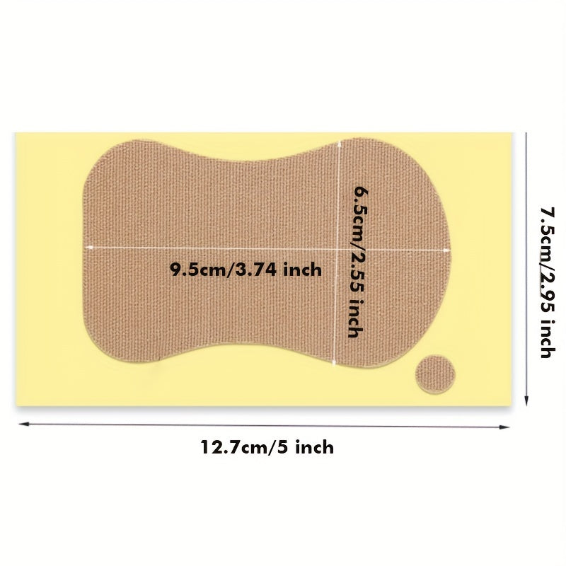 10pcs Underarm Antiperspirant Patches Sweat Absorbing Armpit Pads Deodorant