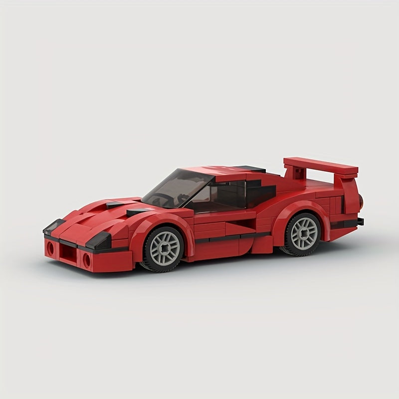 Racing Car Ornaments Model Building Blocks Toy