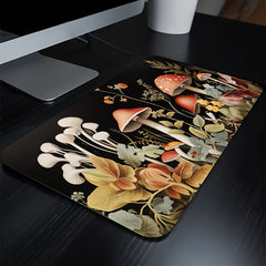 Cartoon Mushroom Pattern Mouse Pad Keyboard Pad