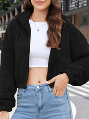 Warm Plush Jacket for Women Winter Sports