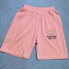 Girls Active Shorts - Cotton Sweat Absorbent with Stretches