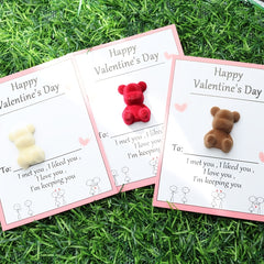 ABS Pocket Bear Valentine'S Gift Romantic Missing You Keepsake