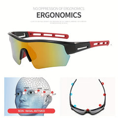 Men's Outdoor Sports Sunglasses for Cycling Running Fishing