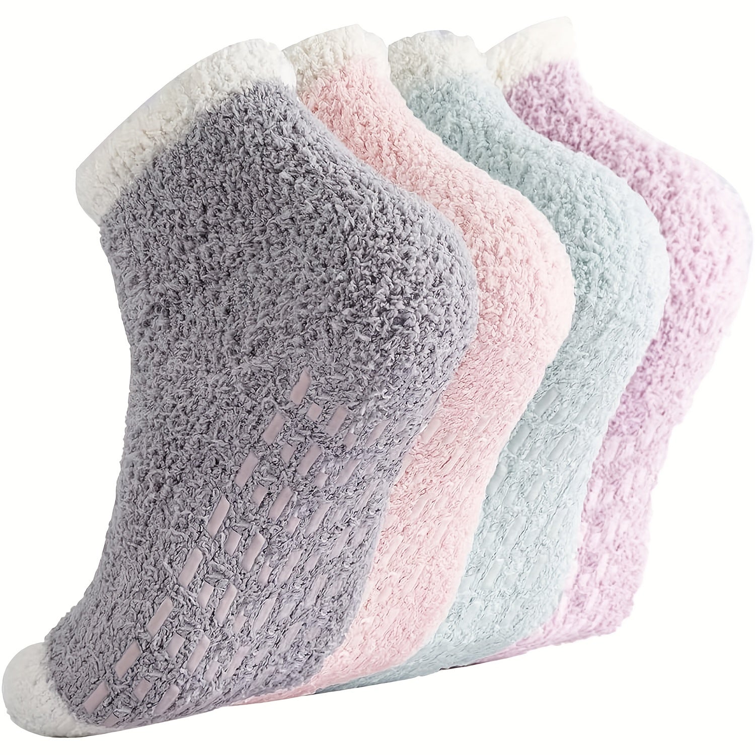 Non Slip High Lint Socks Soft And Comfortable Low cut Socks For Women&Men