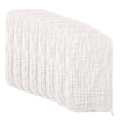 10 Pack Muslin Burp Cloths Baby Burp Rags For Boy Girls Bibs