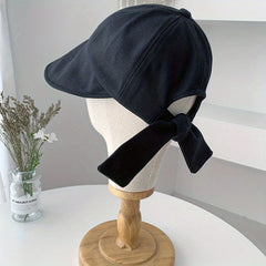 Casual Ponytail Sun Hat Wide Brim UV Protection Visor Hats For Women
