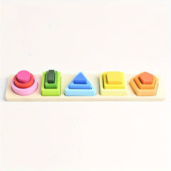 Wooden Interlocking Toy Set for Boys and Girls