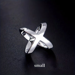 Cross Scarf Buckle X Shaped Shawl Clip Neckerchief Holder