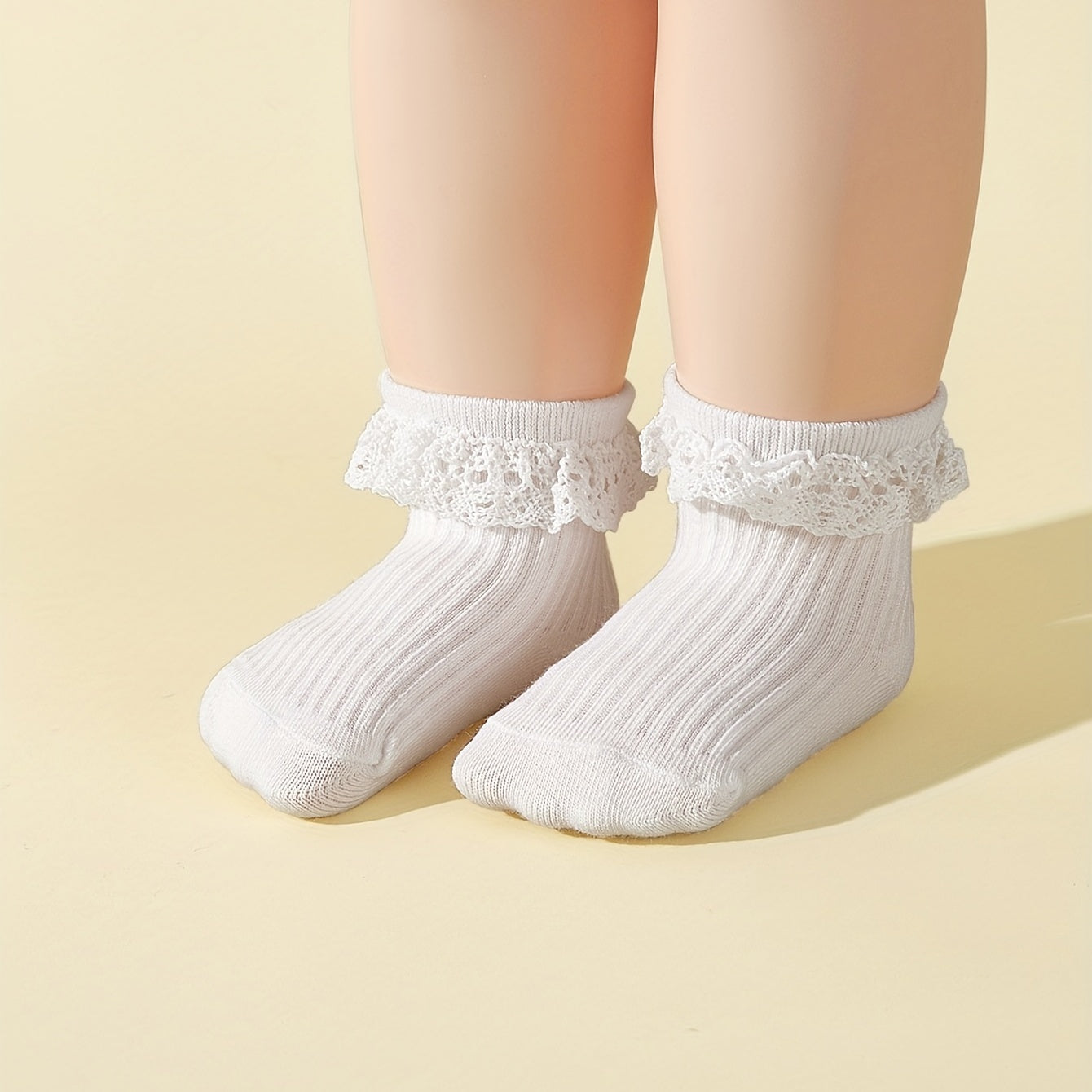 Lace Princess Socks for Girls - Perfect for Spring and Autumn