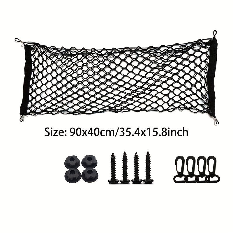 Adjustable Car Trunk Cargo Storage Organizer Net Universal SUV Car Truck