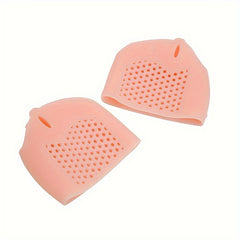 4pcs Silicone Forefoot Pad Toe Separator Foot Supports Cushions
