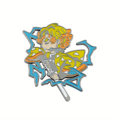 Boys Cartoon Anime Brooch Fun Pin for Hats & Clothing
