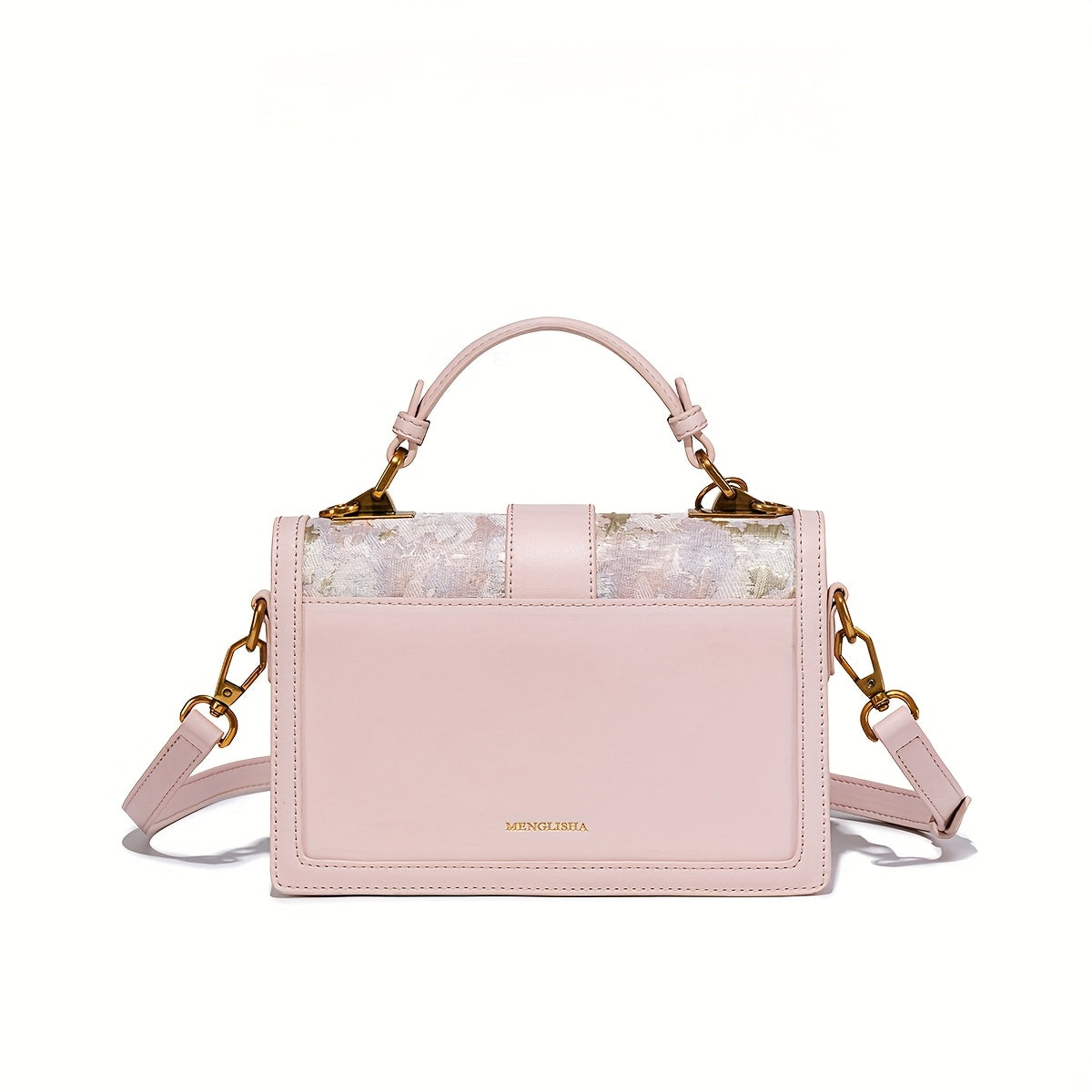 National Style Embroidery Handbag Small Square Bag for Women