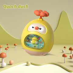 2-in-1 Tumbler Water Toy Bath Duck Spray Gun for Children Fun