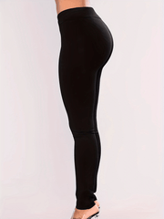 High Waist Yoga Pants Slim Fit Casual Long Length