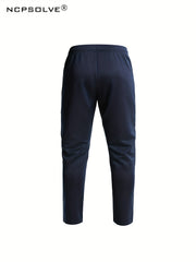 Men's Block Suit & Athletic Pants Set