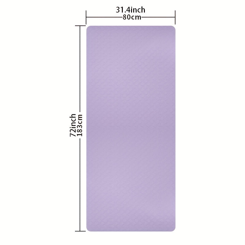 Shock Absorbing Non Slip Mute Yoga Mat - Get Fit at Home