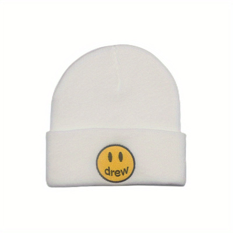 Embroidered Knitted Street Dance Woolen Hat