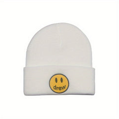 Embroidered Knitted Street Dance Woolen Hat