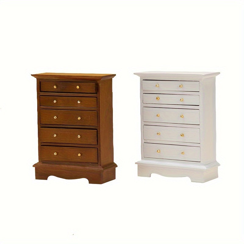 Dollhouse Mini Furniture Standing Cabinet